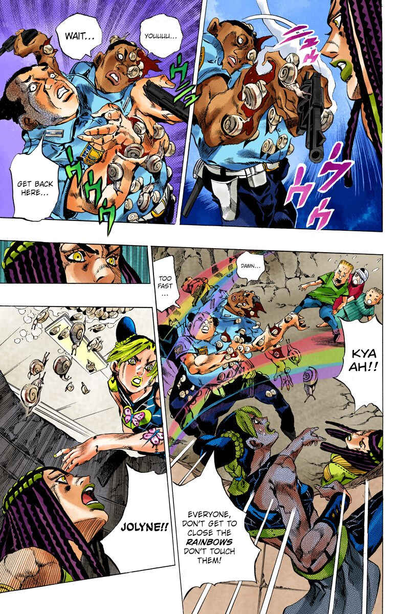 JoJo no Kimyou na Bouken: Part 6 - Stone Ocean Color-ban Chapter 126 - Page 8