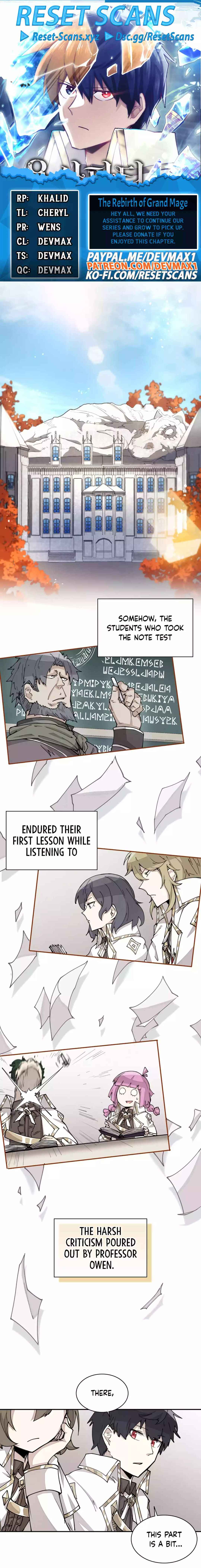 Reincarnation of the Hero Party's Grand Mage Chapter 17 - Page 1