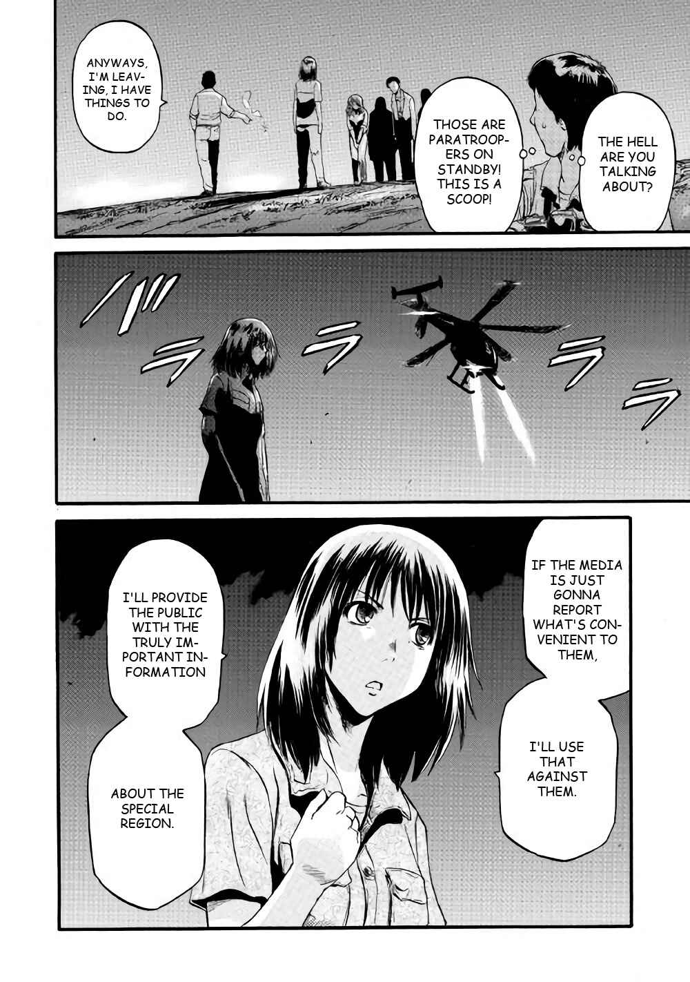 GATE - Jieitai Kanochi nite, Kaku Tatakaeri Chapter 71 - Page 21