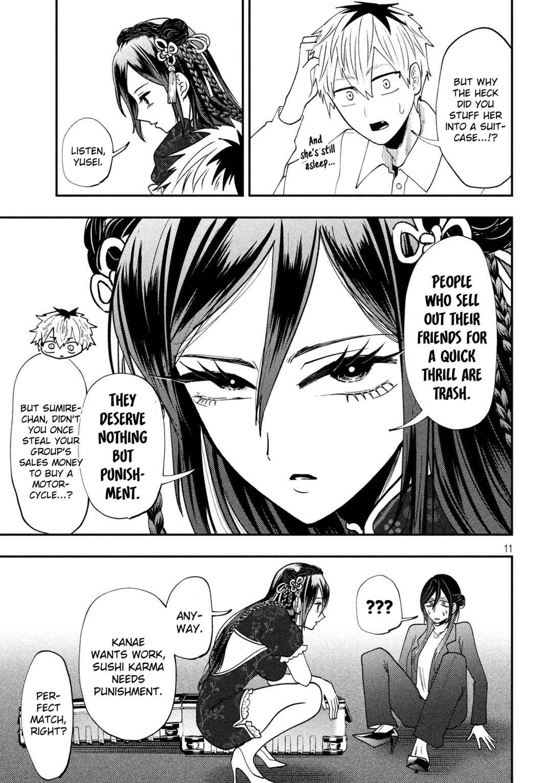 Heisei Haizanhei ☆ Sumire-chan Chapter 72 - Page 11