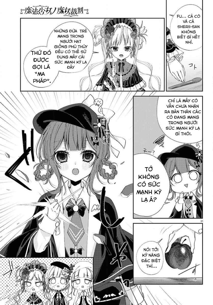 Mahou Shoujo no Majo Saiban Chapter 2 - Page 21