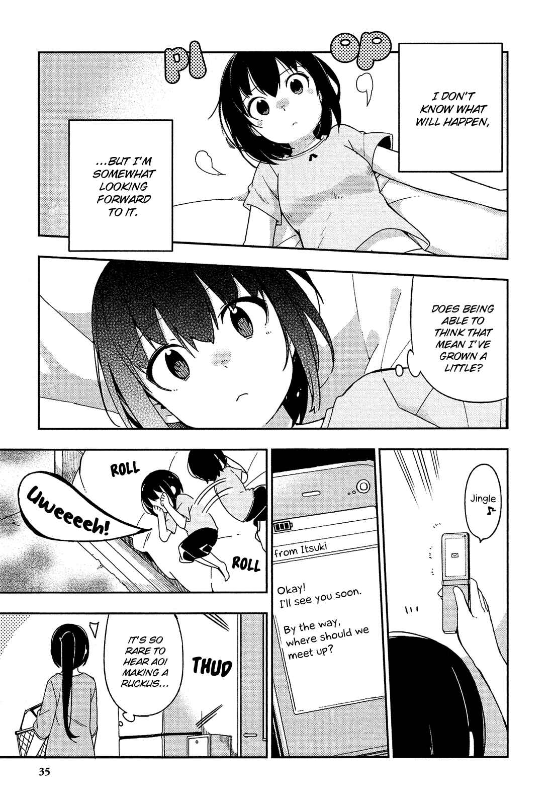 Ookami Shounen wa Kyou mo Uso wo Kasaneru Chapter 27 - Page 14