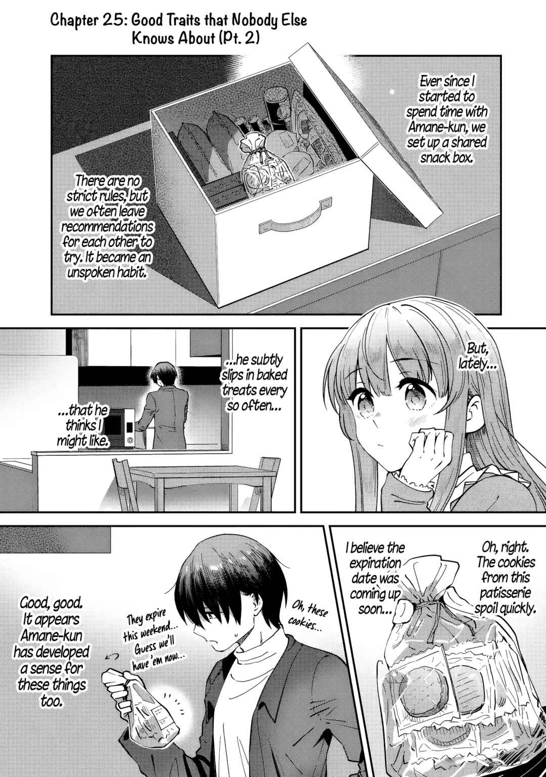 Otonari no Tenshi-sama ni Itsunomanika Dame Ningen ni Sareteita Ken: after the rain Chapter 25 - Page 1