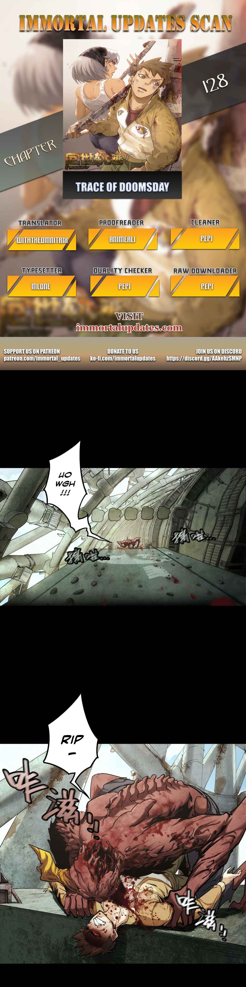 Trace of Doomsday Chapter 128 - Page 1