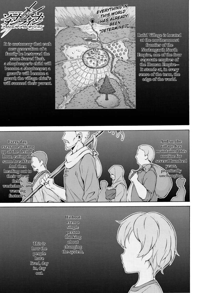 Sword Art Online: Project Alicization Chapter 2 - Page 1