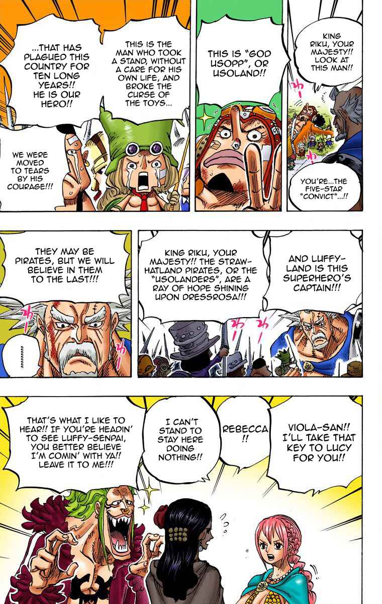 One Piece (Official Colored) Chapter 750 - Page 11