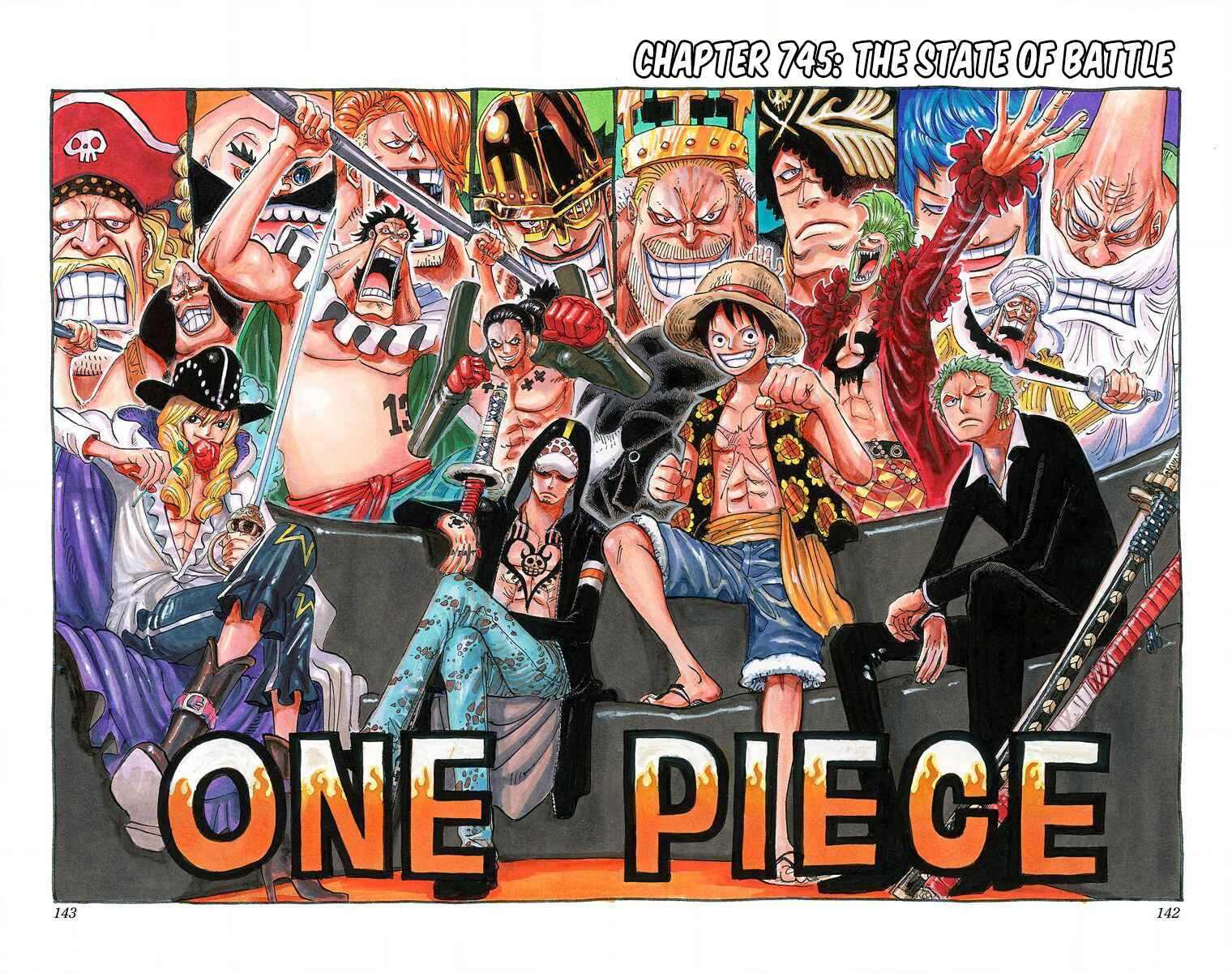 One Piece (Official Colored) Chapter 750 - Page 2