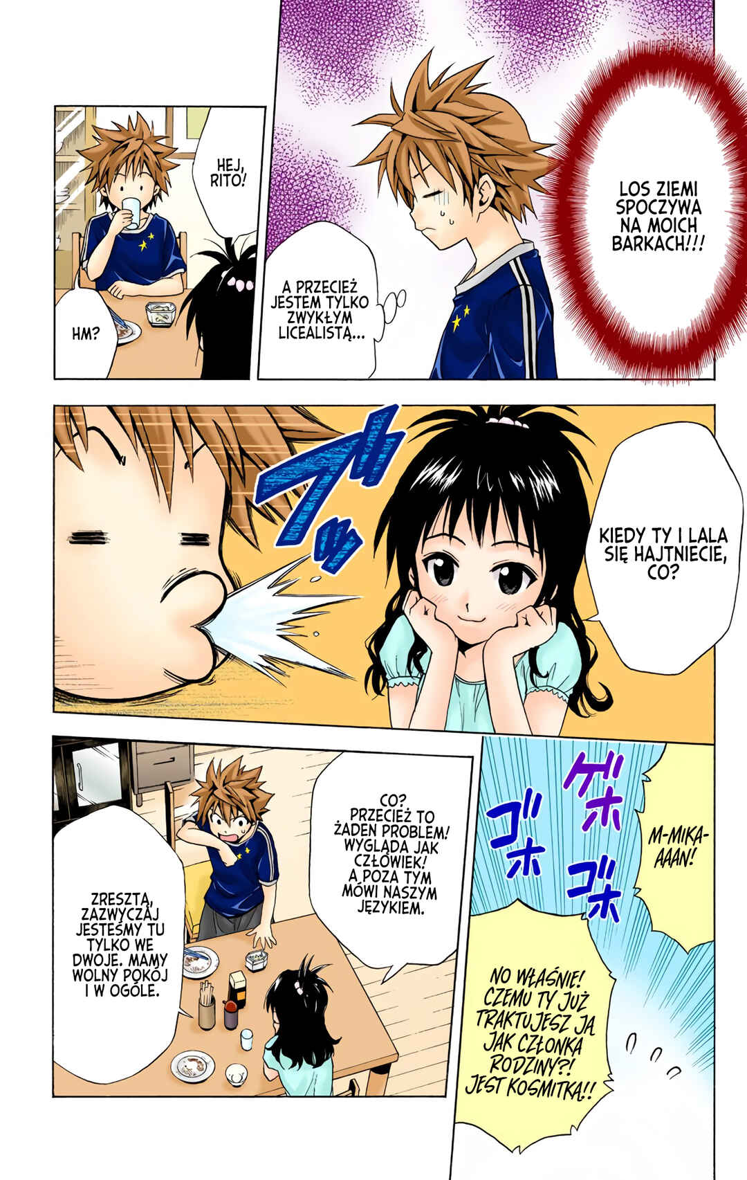 To Love Ru (Official Colored) Chapter 6 - Page 8