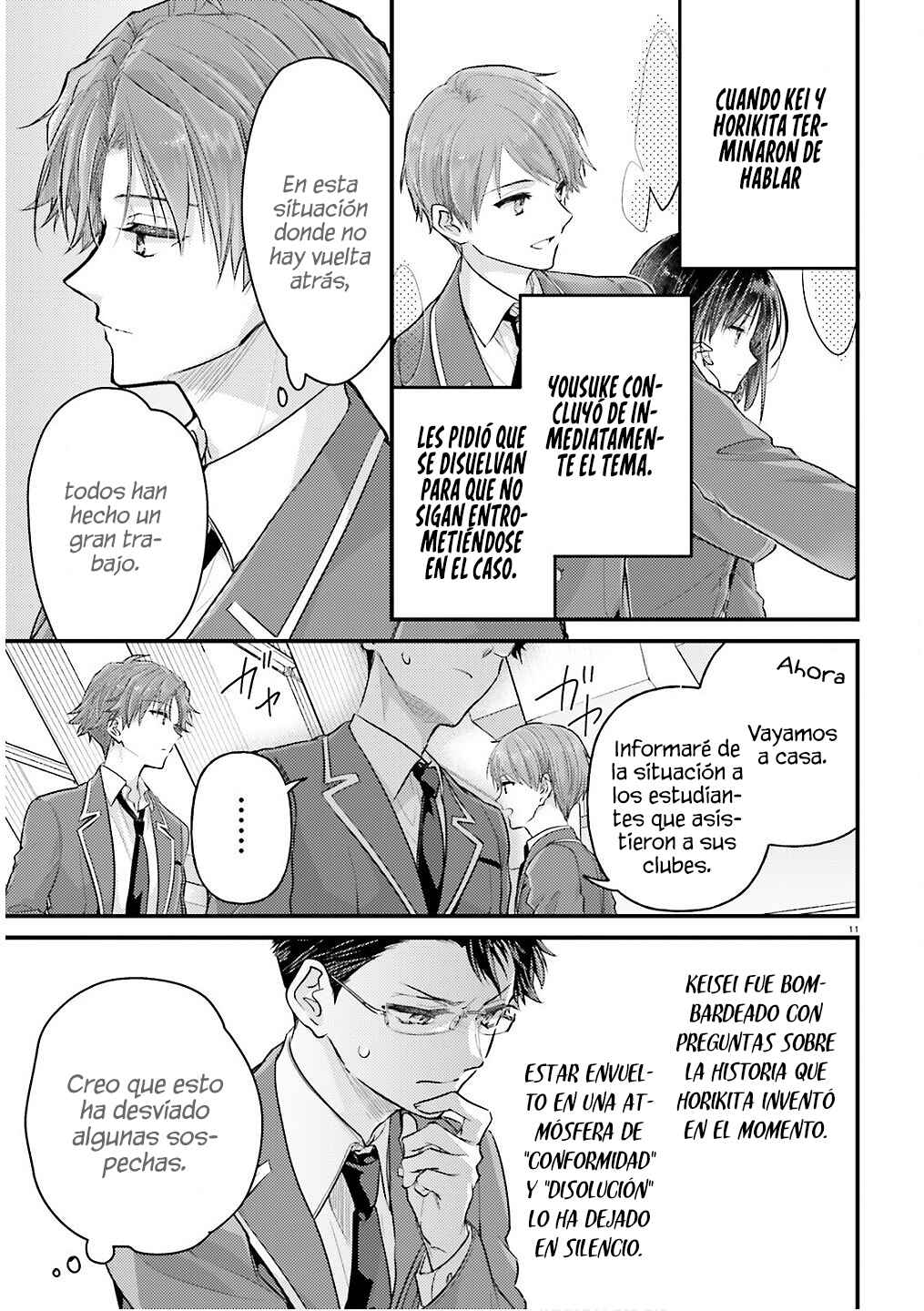Youkoso Jitsuryoku Shijou Shugi no Kyoushitsu e 2-nensei-hen 2nd Stage Chapter 3 - Page 13