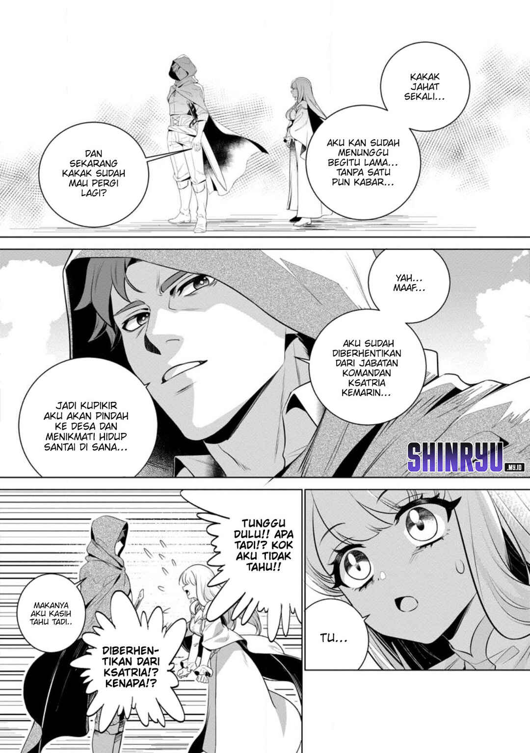 Netorare Tsuihousareta Saikyou Kishi Danchou no Ossan, Katainaka de Eiyuu ni Matsuriagerareru Chapter 1 - Page 29