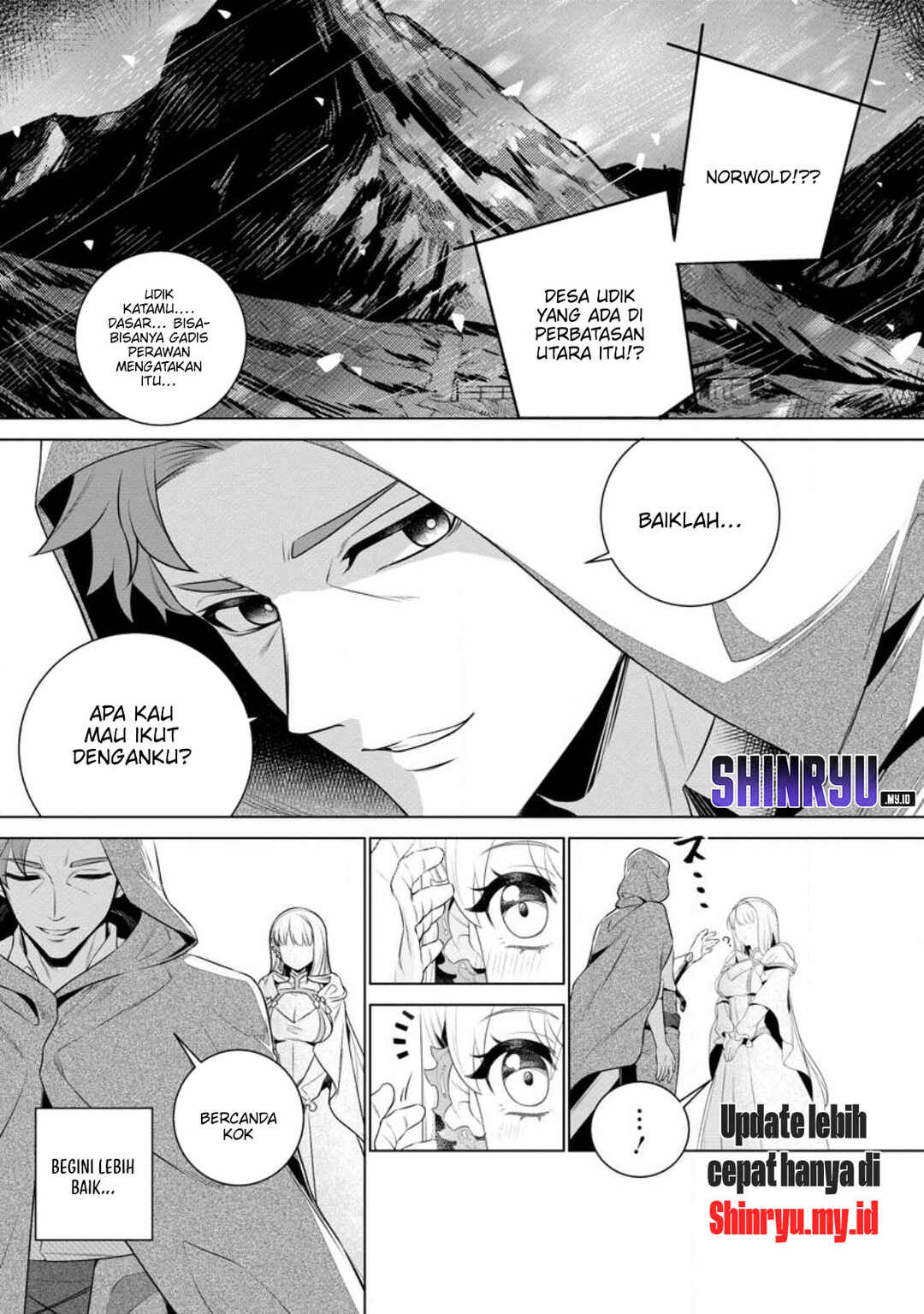 Netorare Tsuihousareta Saikyou Kishi Danchou no Ossan, Katainaka de Eiyuu ni Matsuriagerareru Chapter 1 - Page 31