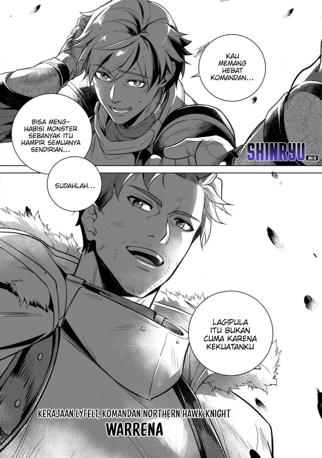 Netorare Tsuihousareta Saikyou Kishi Danchou no Ossan, Katainaka de Eiyuu ni Matsuriagerareru Chapter 1 - Page 9