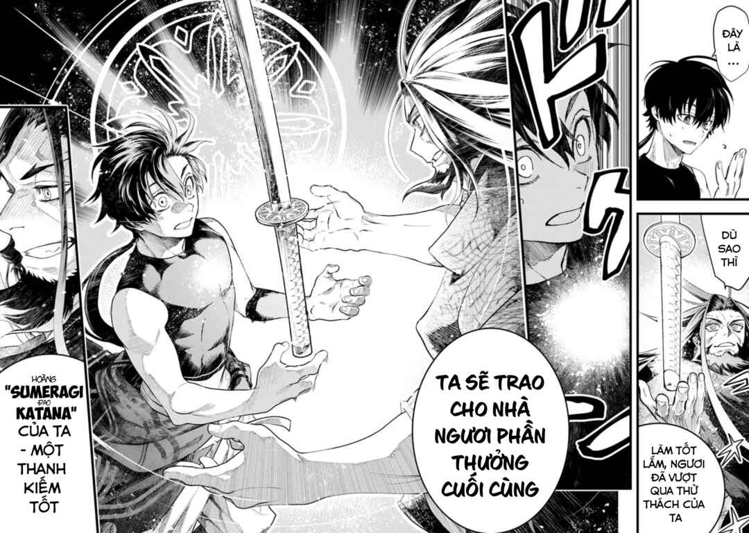 Bushinden - Ikenie ni Sasagerareta Ore wa, Kami ni Hirowaretakeshi wo Kiwameru Chapter 4.3 - Page 9