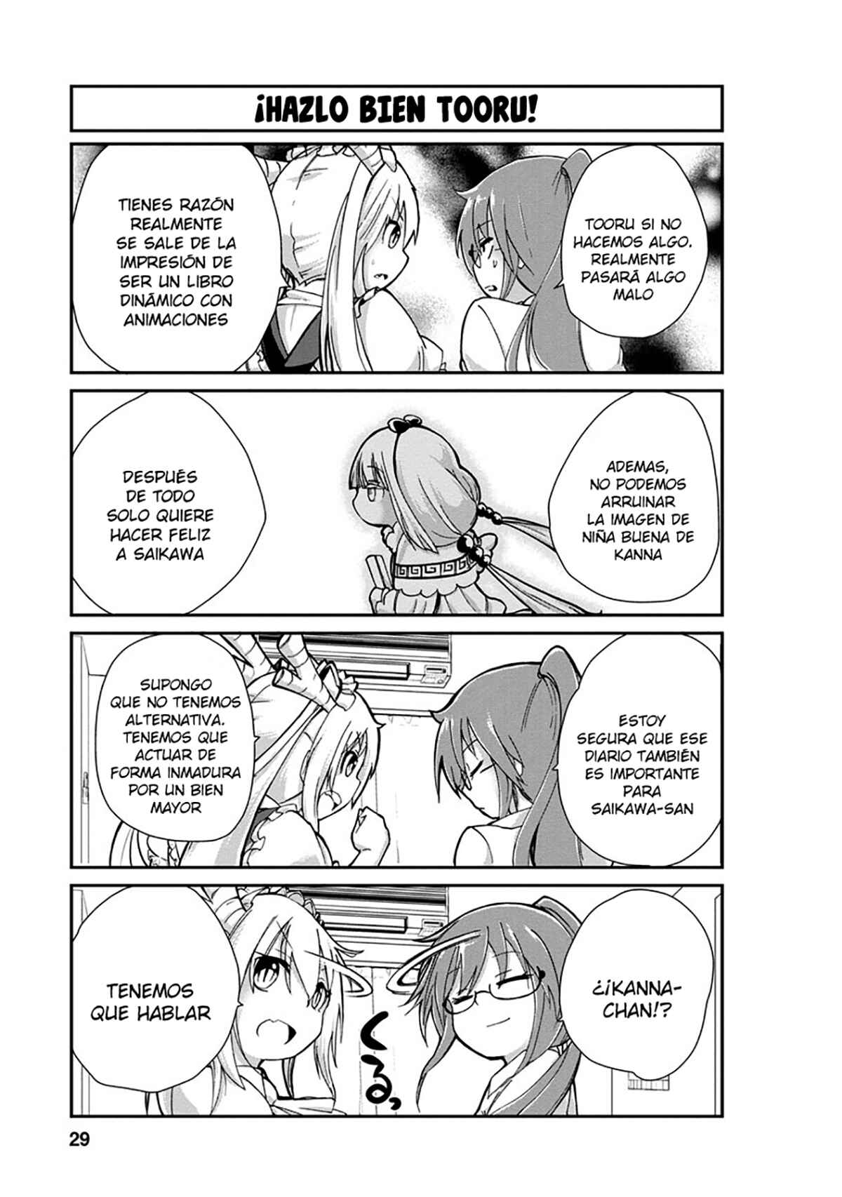 Kobayashi-san Chi no Maid Dragon - Kanna no Nichijou Chapter 2 - Page 11