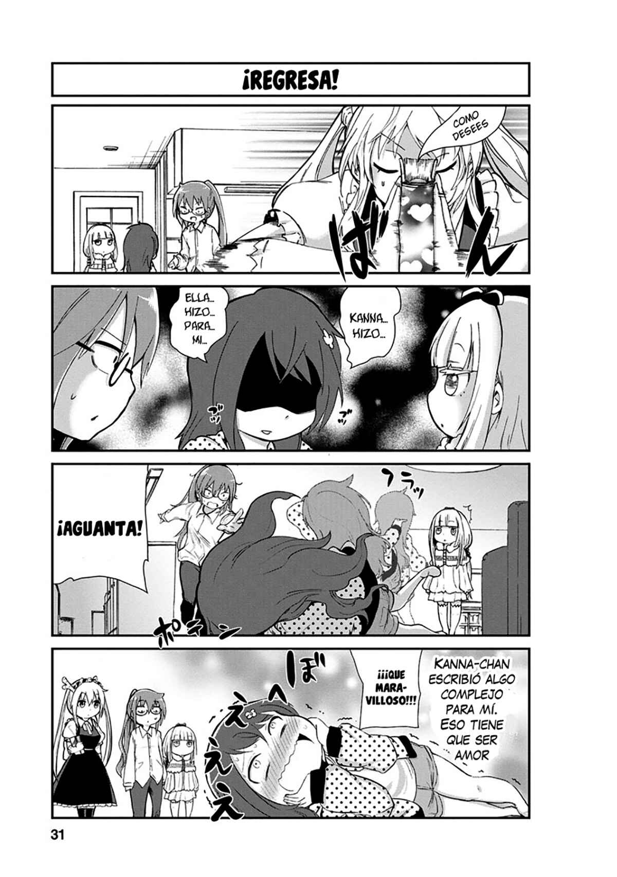 Kobayashi-san Chi no Maid Dragon - Kanna no Nichijou Chapter 2 - Page 13