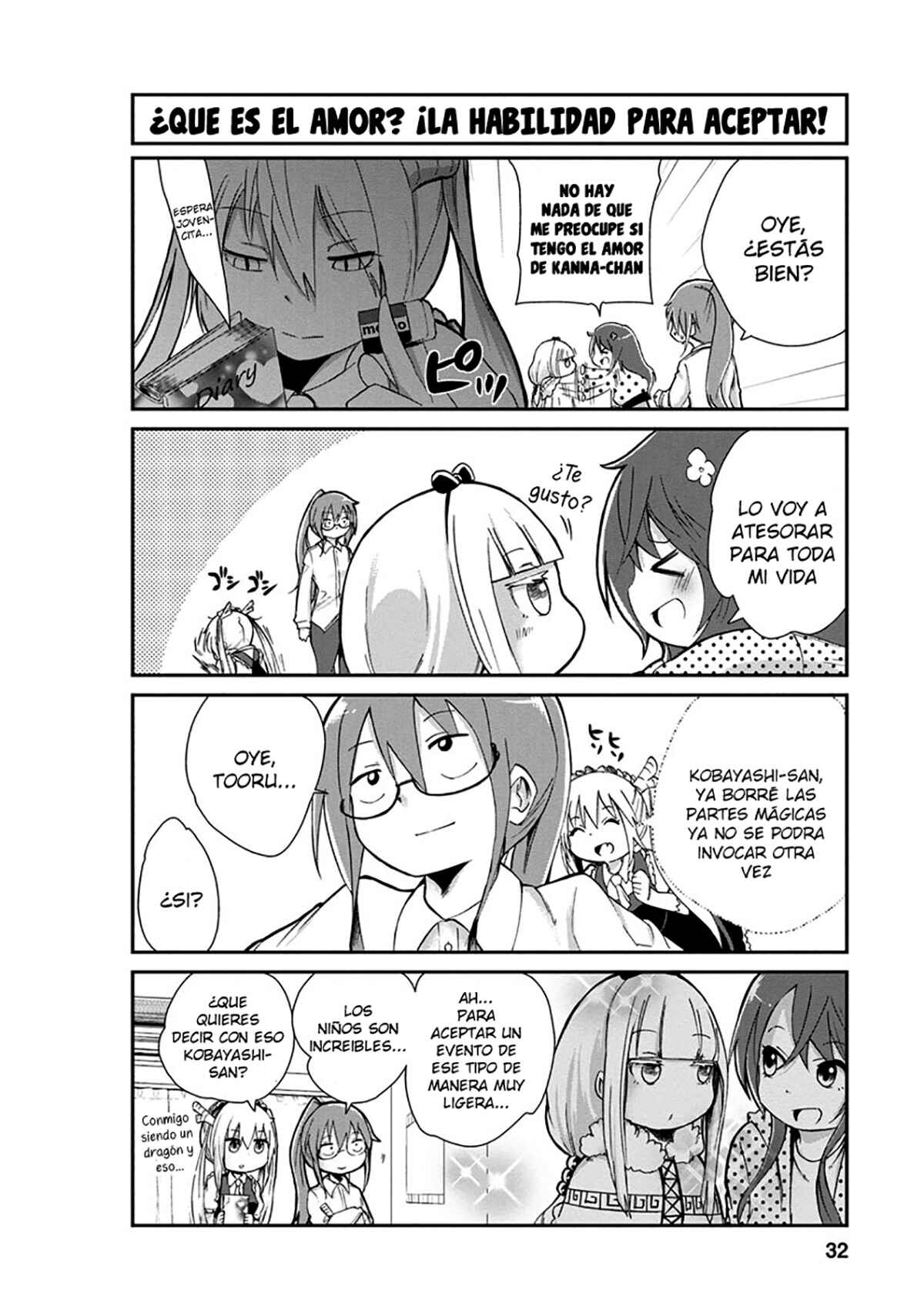 Kobayashi-san Chi no Maid Dragon - Kanna no Nichijou Chapter 2 - Page 14