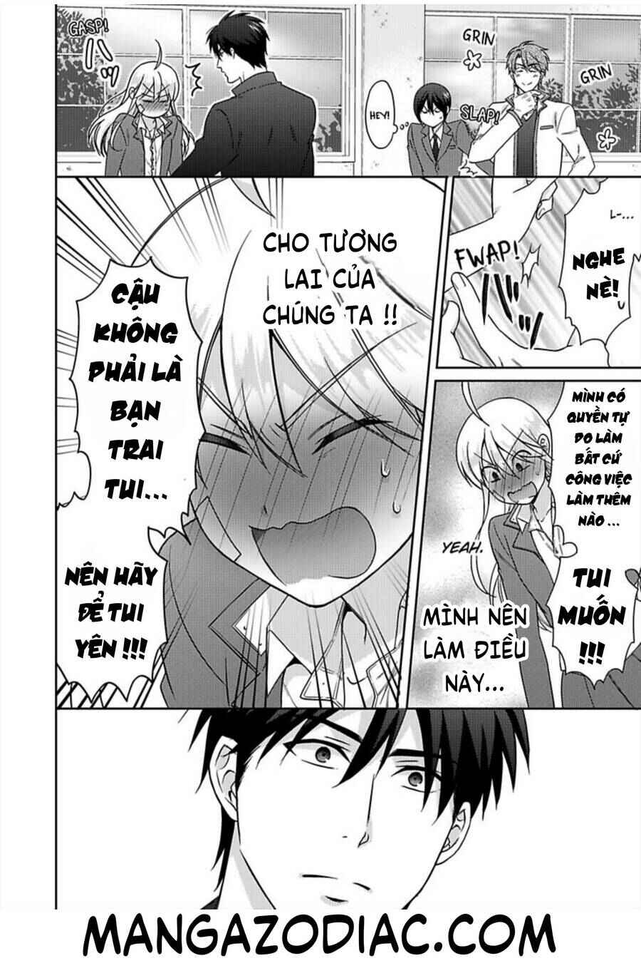 Nyotaika Yankee Gakuen ☆ Ore no Hajimete, Nerawaretemasu. Chapter 35.5 - Page 3