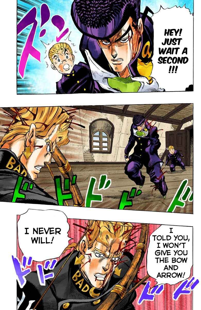 JoJo no Kimyou na Bouken: Part 4 - Diamond wa Kudakenai Color-ban Chapter 17 - Page 14