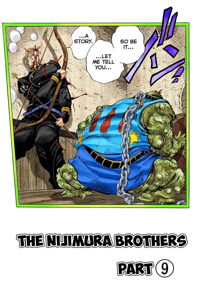 JoJo no Kimyou na Bouken: Part 4 - Diamond wa Kudakenai Color-ban Chapter 17 - Page 2