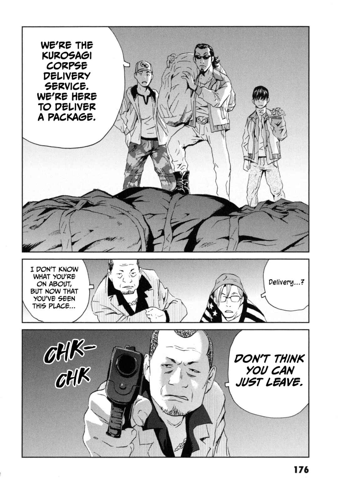 Kurosagi Shitai Takuhaibin Chapter 7 - Page 6