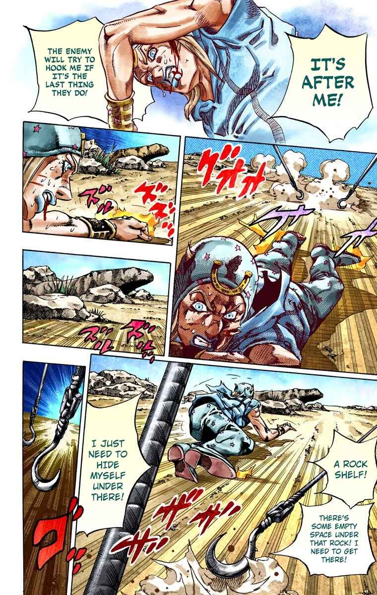 JoJo no Kimyou na Bouken: Part 7 - Steel Ball Run Color-ban Chapter 26 - Page 12