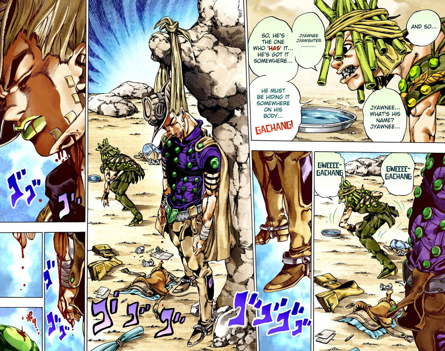 JoJo no Kimyou na Bouken: Part 7 - Steel Ball Run Color-ban Chapter 26 - Page 24