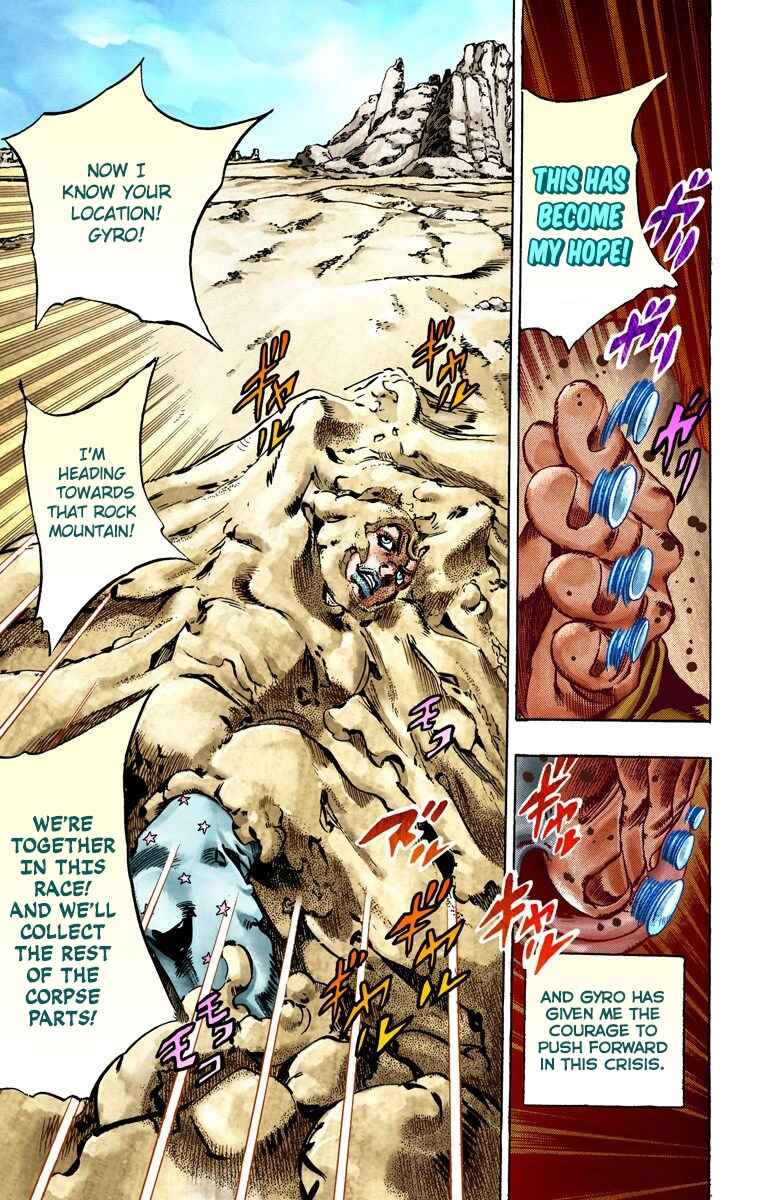 JoJo no Kimyou na Bouken: Part 7 - Steel Ball Run Color-ban Chapter 26 - Page 53