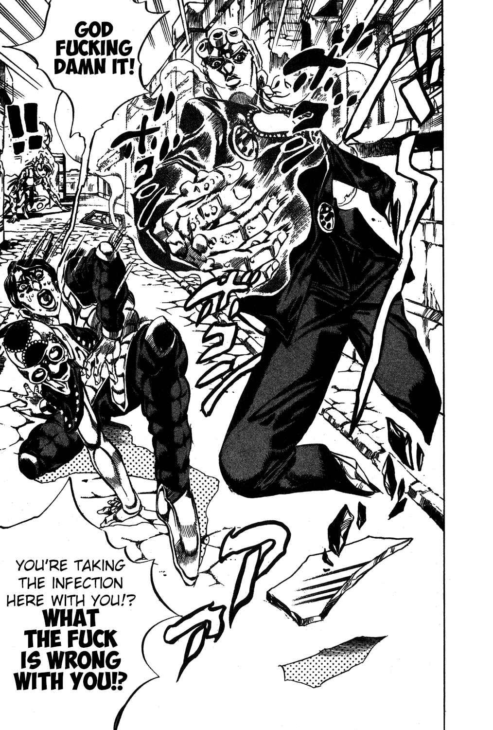 JoJo no Kimyou na Bouken: Part 5 - Ougon no Kaze Chapter 45 - Page 10