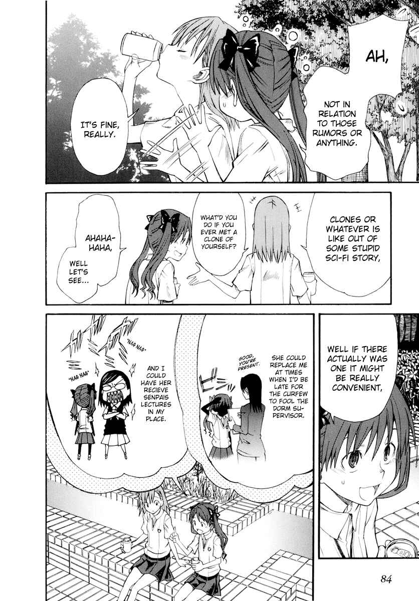 Toaru Majutsu no Index Gaiden: Toaru Kagaku no Railgun Chapter 20 - Page 8