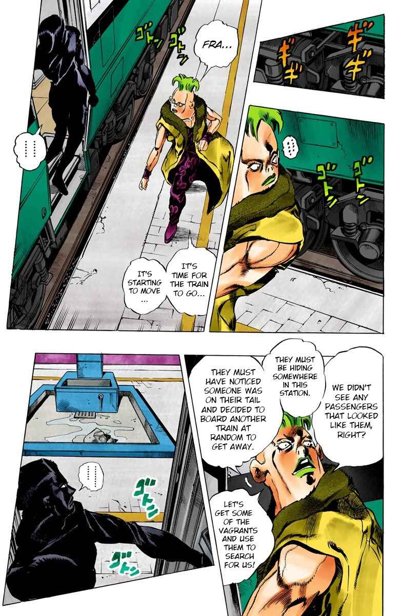 JoJo no Kimyou na Bouken: Part 5 - Ougon no Kaze Color-ban Chapter 48 - Page 11