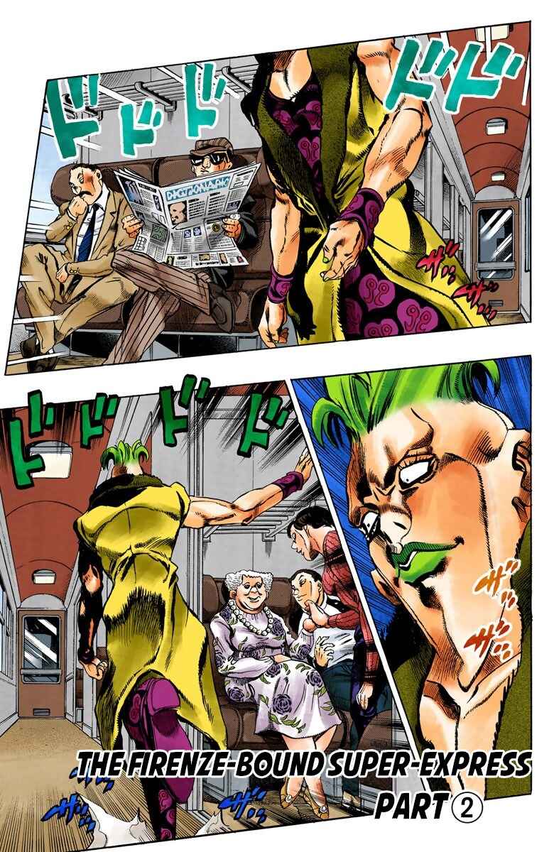 JoJo no Kimyou na Bouken: Part 5 - Ougon no Kaze Color-ban Chapter 48 - Page 2