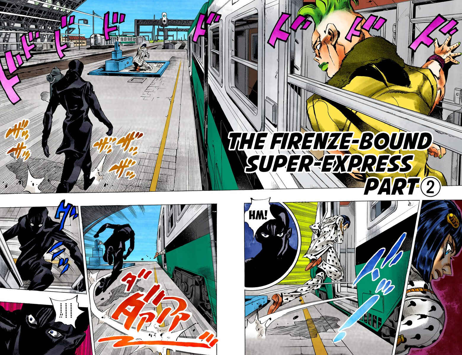 JoJo no Kimyou na Bouken: Part 5 - Ougon no Kaze Color-ban Chapter 48 - Page 3