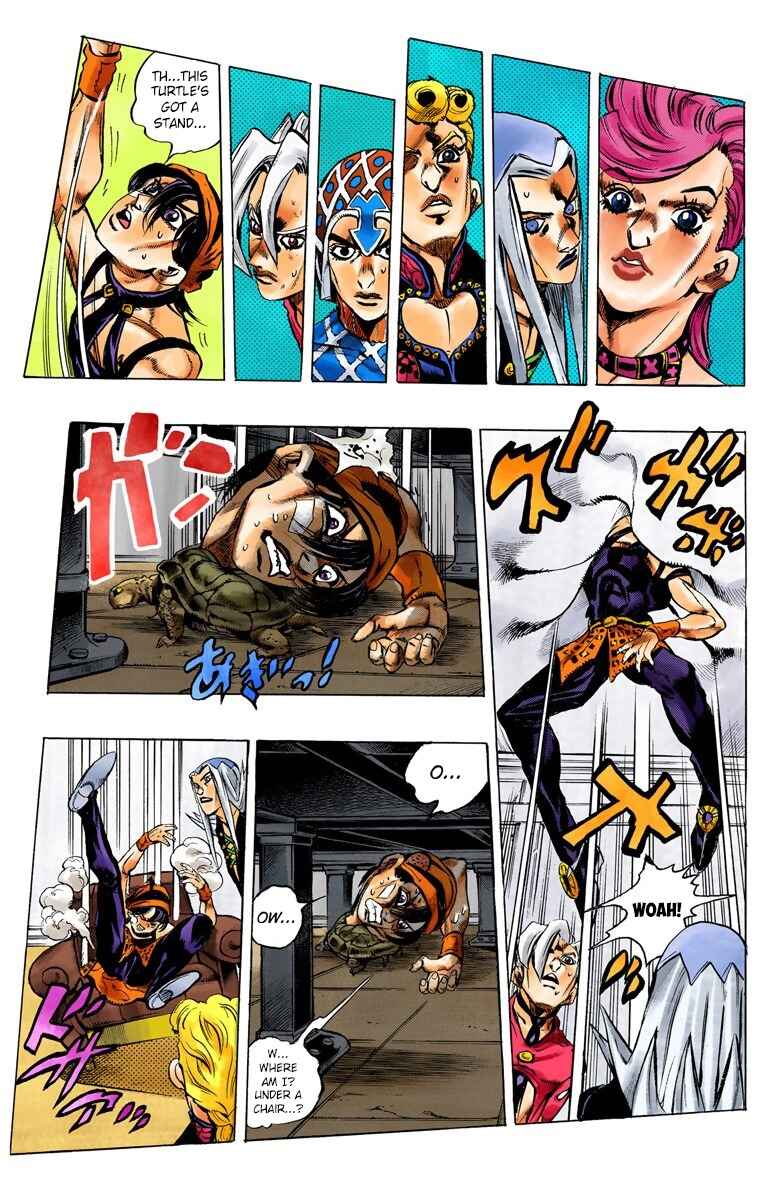 JoJo no Kimyou na Bouken: Part 5 - Ougon no Kaze Color-ban Chapter 48 - Page 9
