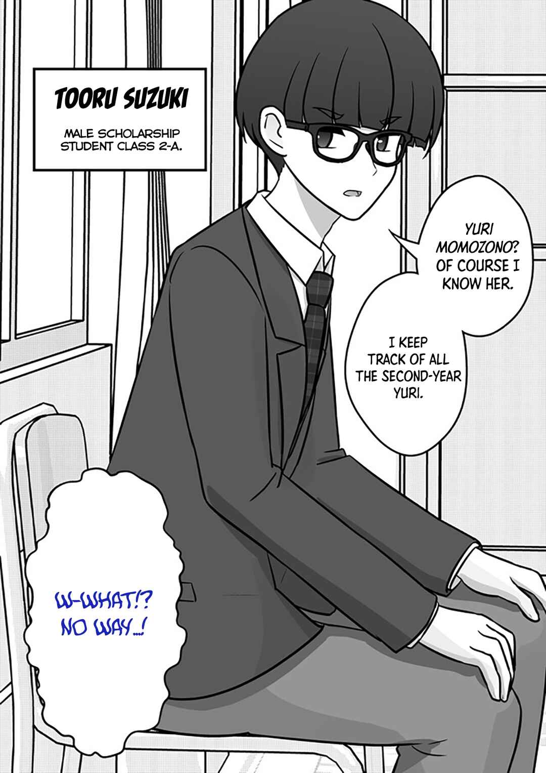 Danjo-hi 1:39 no Heikou Sekai wa Omoi no Hoka Futsuu Chapter 153 - Page 2