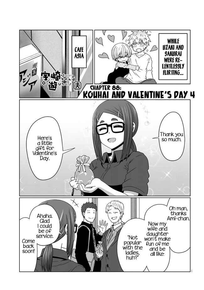 Uzaki-chan wa Asobitai! Chapter 88 - Page 1