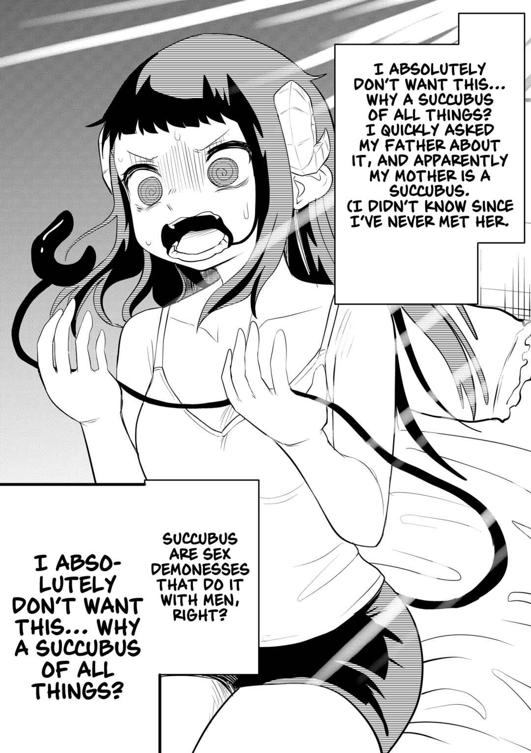 Otokogirai no Onnanoko ga Saikyou no Succubus ni Naru Made Chapter 1 - Page 3