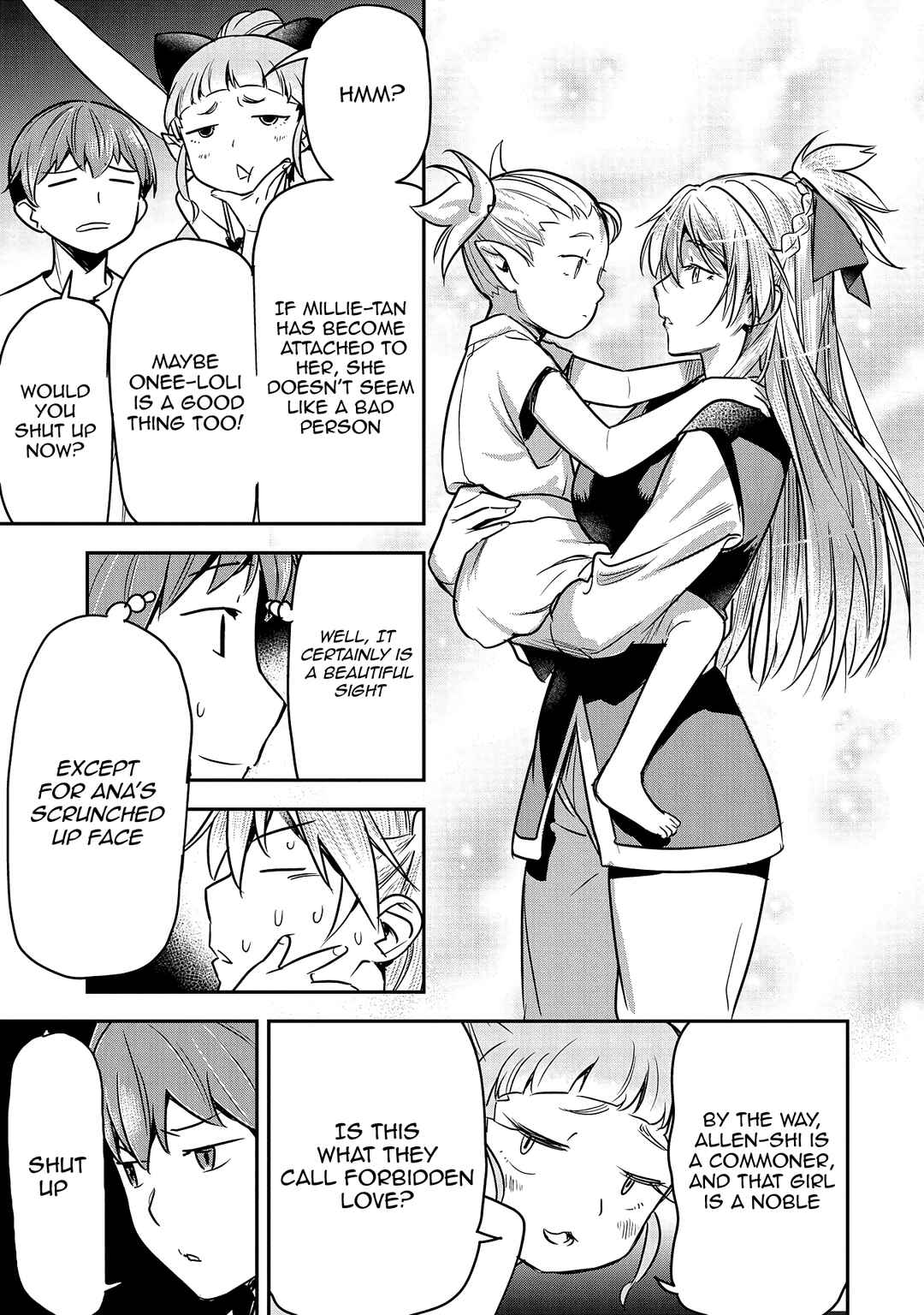 Chounin A wa Akuyaku Reijou o Doushitemo Sukuitai: Dobu to Sora to Koori no Himegimi Chapter 29 - Page 12