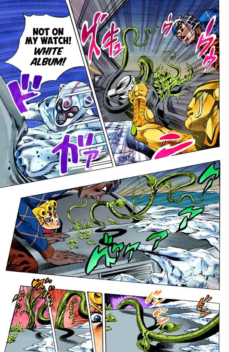 JoJo no Kimyou na Bouken: Part 5 - Ougon no Kaze Color-ban Chapter 72 - Page 11