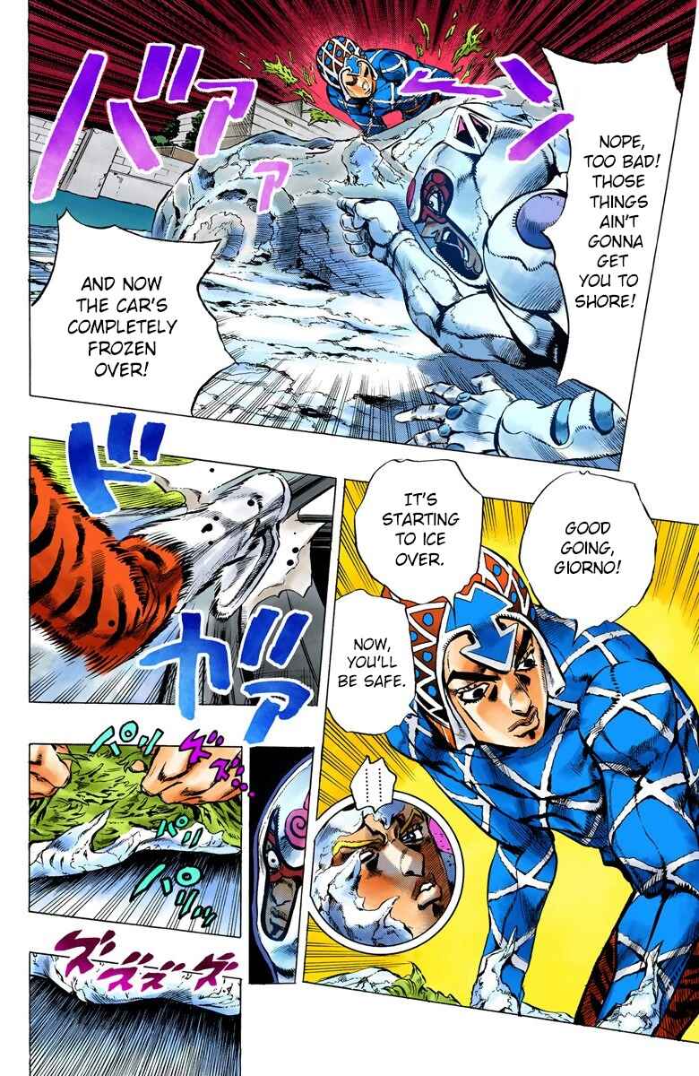 JoJo no Kimyou na Bouken: Part 5 - Ougon no Kaze Color-ban Chapter 72 - Page 13