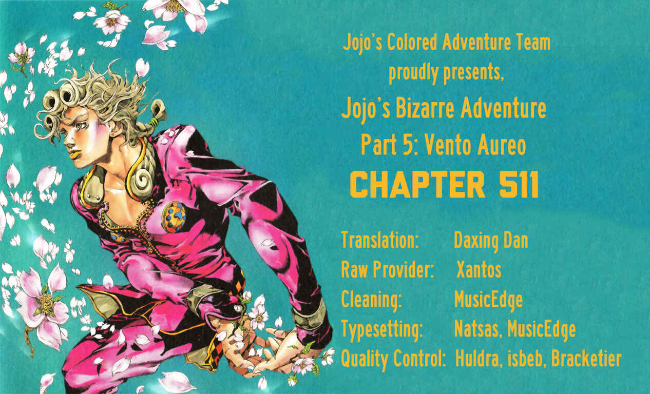 JoJo no Kimyou na Bouken: Part 5 - Ougon no Kaze Color-ban Chapter 72 - Page 19