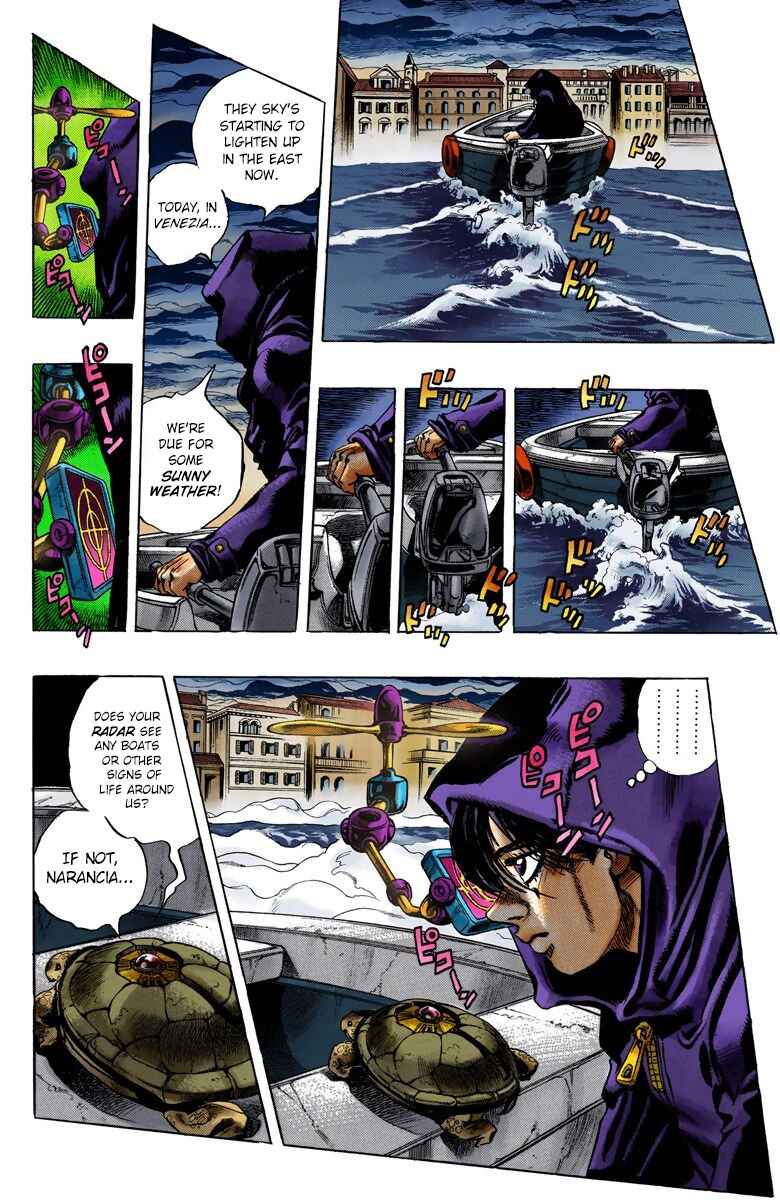 JoJo no Kimyou na Bouken: Part 5 - Ougon no Kaze Color-ban Chapter 72 - Page 3