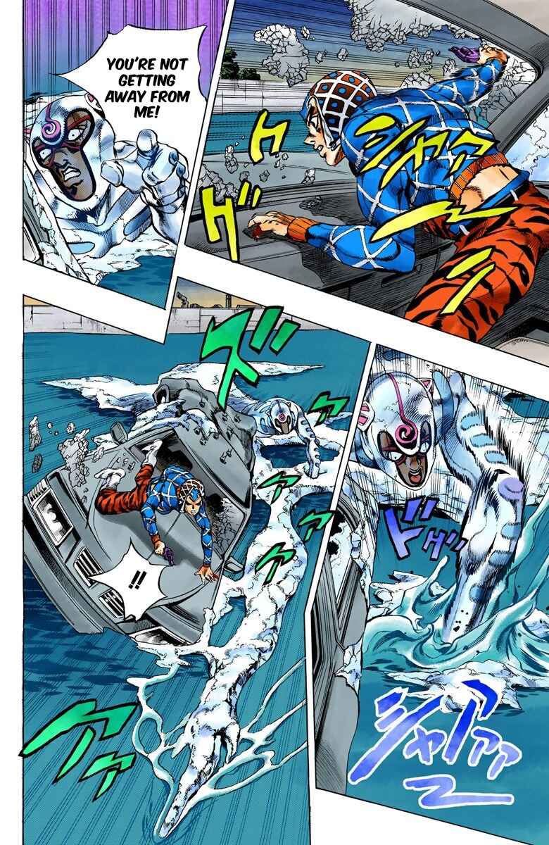 JoJo no Kimyou na Bouken: Part 5 - Ougon no Kaze Color-ban Chapter 72 - Page 8