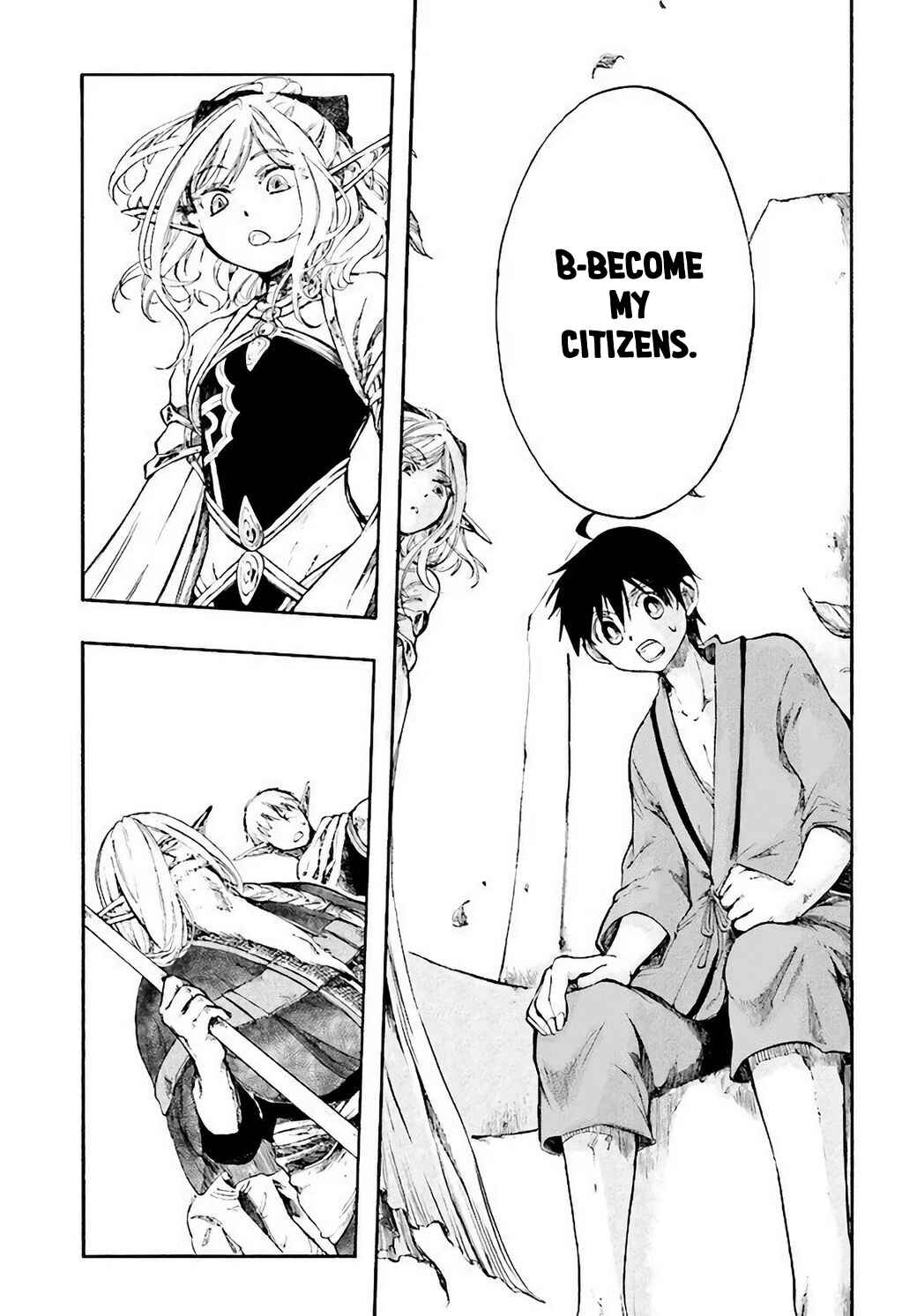 Isekai Mokushiroku Mynoghra: Hametsu no Bunmei de Hajimeru Sekai Seifuku Chapter 3.2 - Page 7