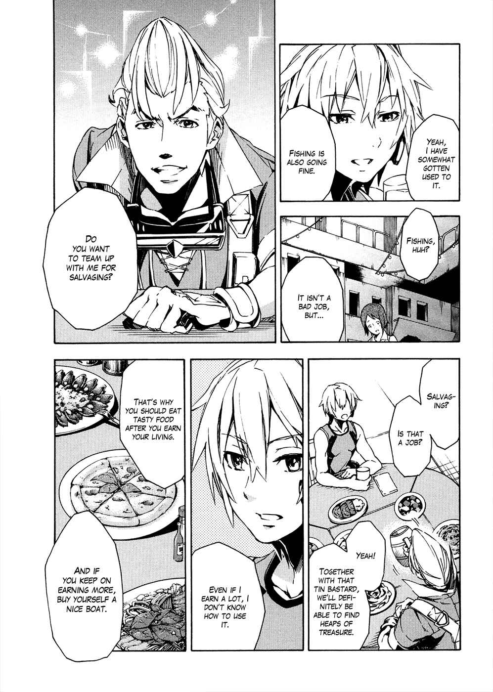Suisei no Gargantia Chapter 7 - Page 8