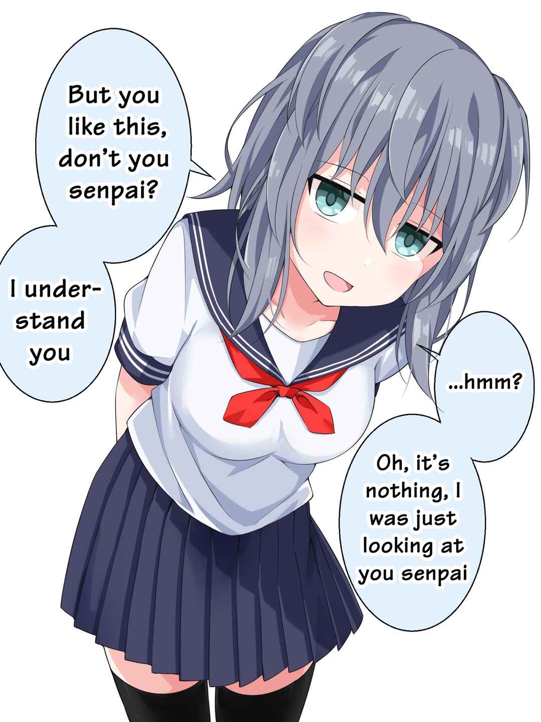 Kouhai-chan Who Understands You Chapter 13.1 - Page 1