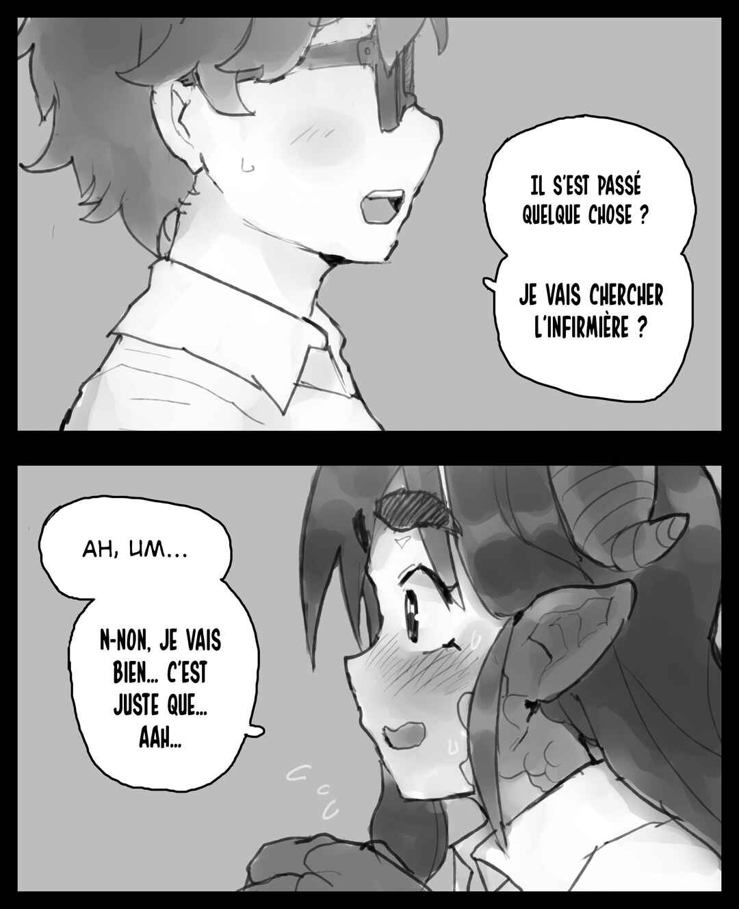My Childhood Friend Is A Dragon Who's Embarrassed About the Size Of Her Tail Chapter 7 - Page 2