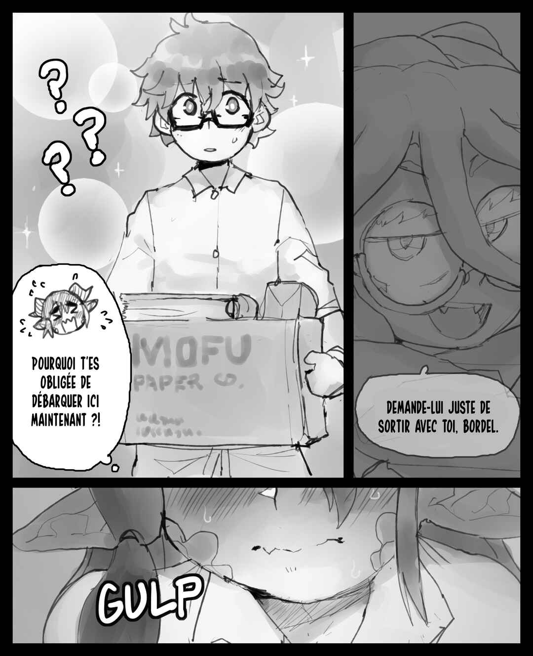 My Childhood Friend Is A Dragon Who's Embarrassed About the Size Of Her Tail Chapter 7 - Page 3