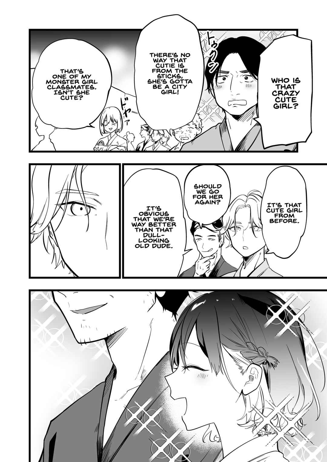 "Ano Toki Tasukete Itadaita Monster Musume desu." Isekai Ossan Kyoushi Totsuzen no Moteki ni Konwaku suru Chapter 53 - Page 8