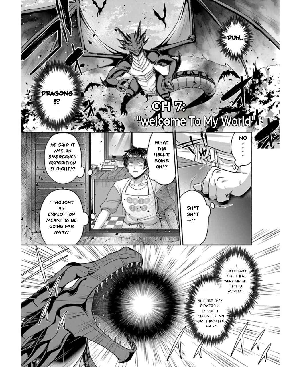 Food Truck "Deli-joy" - Shasou Kara Isekai e Umaimono Mitsuyu Hanbaichuu! Chapter 7 - Page 8