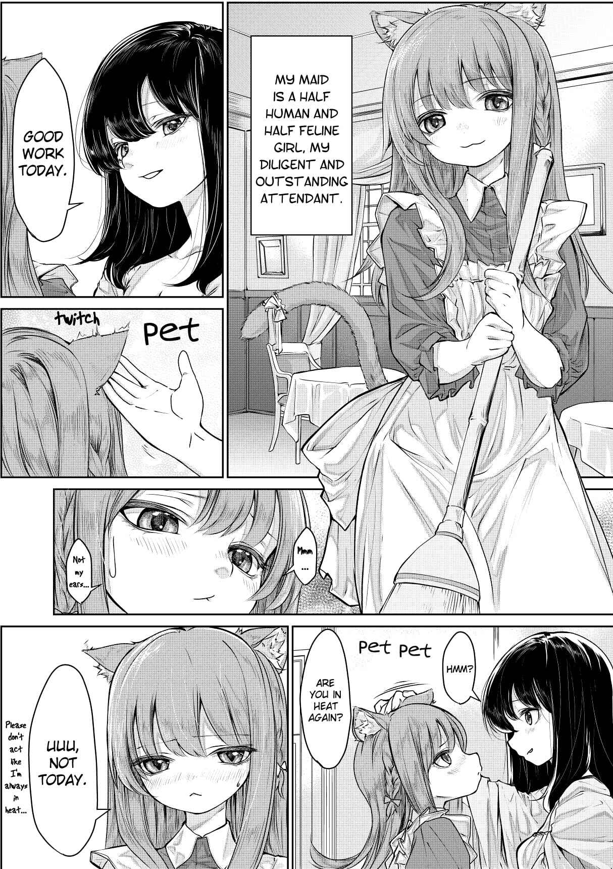 Cat Maid and Mistress Chapter 2 - Page 1